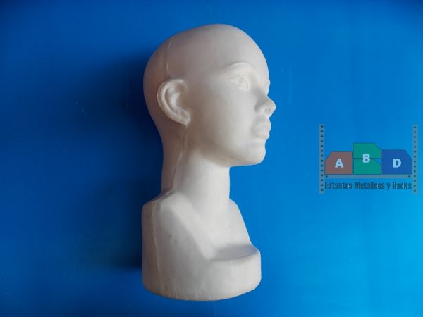 Cabeza de plástico