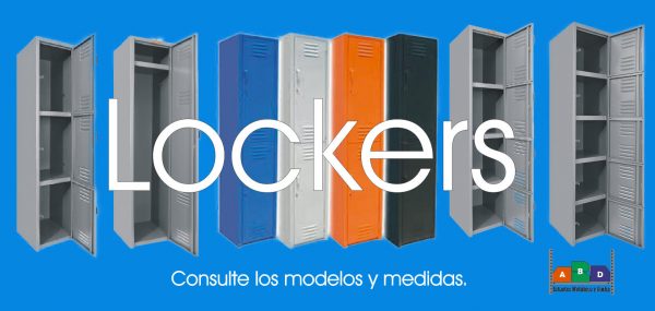 Locker calibre 22  y 24 en medida 30 x 30 x 180 cms. Dos puertas